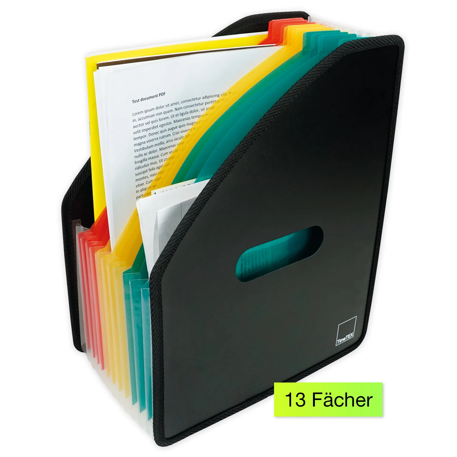 Stehsammler "Fächerstar Compact" A4, 13 Fächer