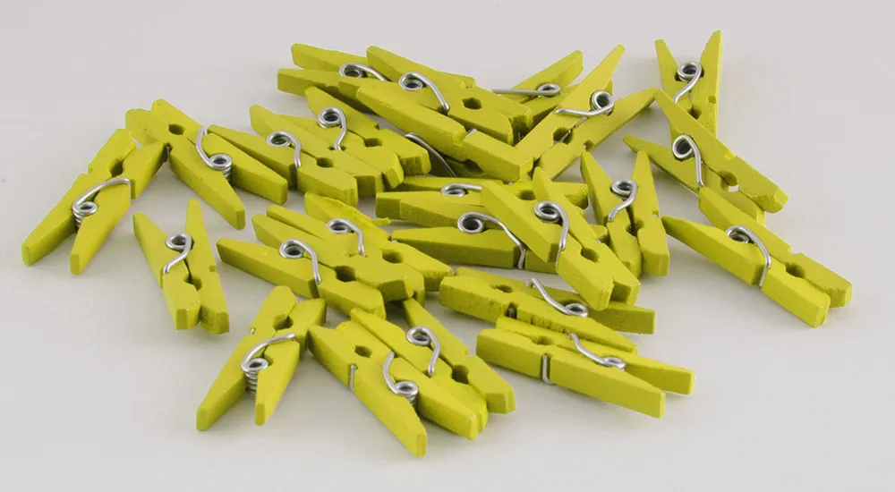 Holz-Klammern 25 mm, 50 Stück