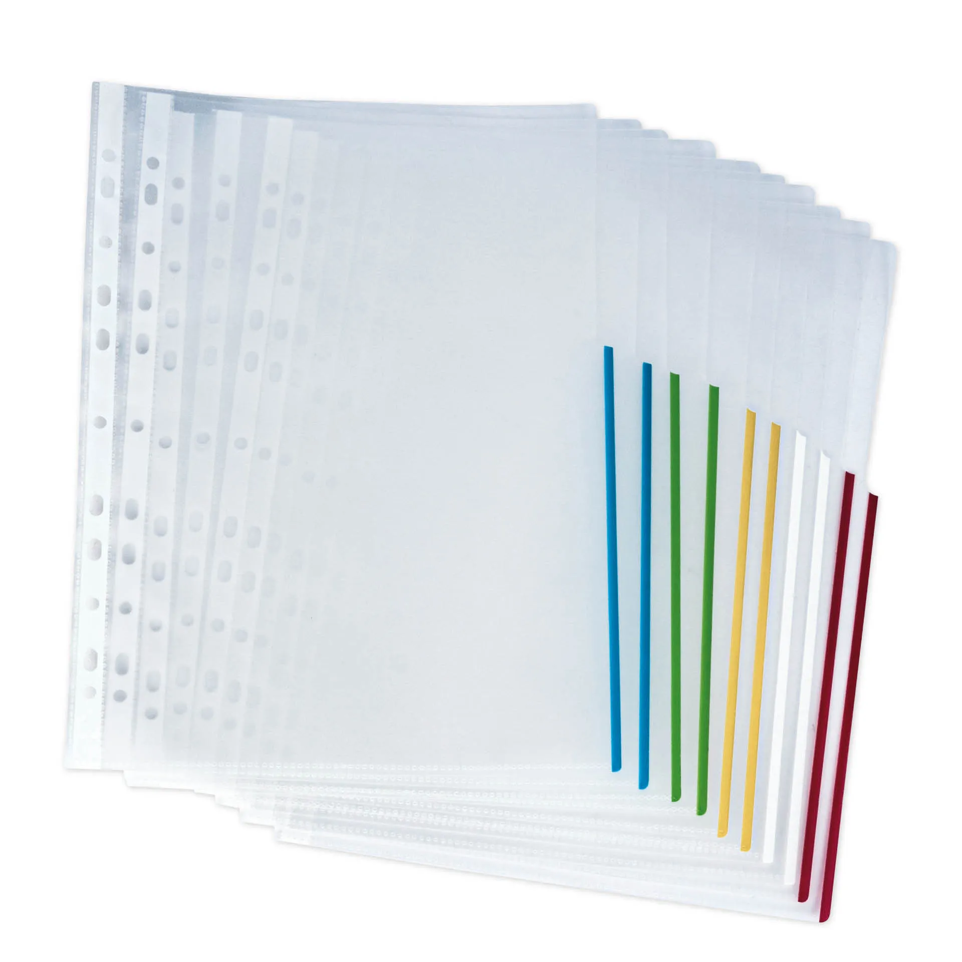 Set Prospekt-Hüllen A4-Extra, 10-tlg.
