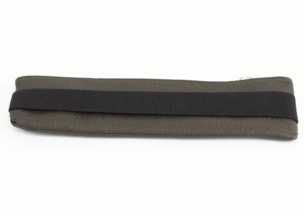 Aufspann-Stiftmäppchen aus Leder, für A5 und A4