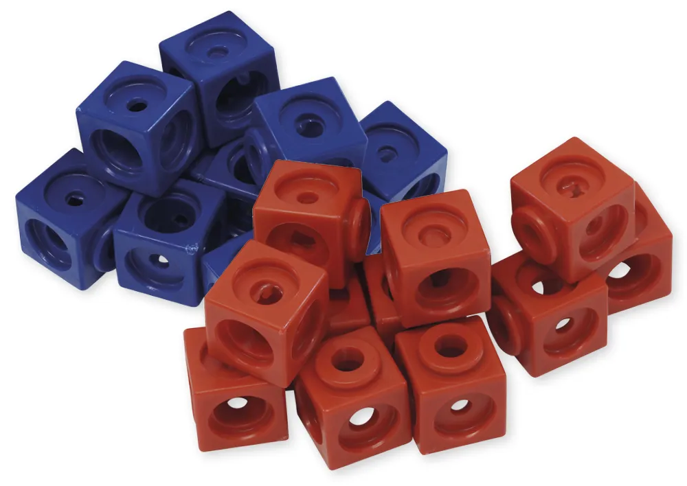 DICK-System Set Steckwürfel, 1,7 cm, 100 Stück im Polybeutel