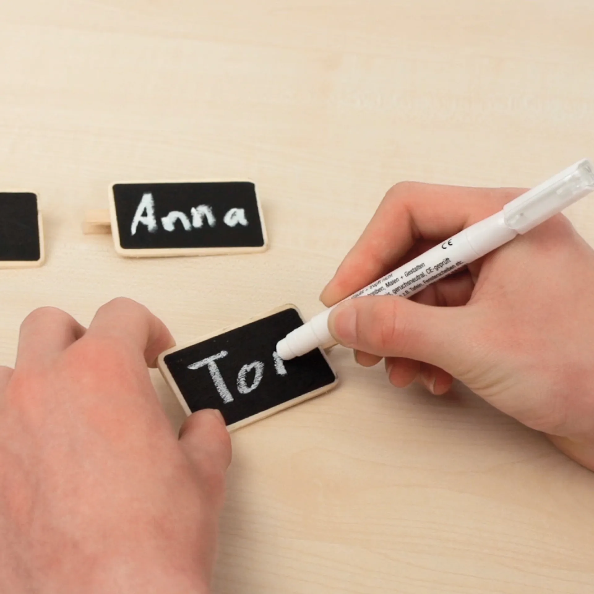 Set Tafel-Klammern, 6-tlg.