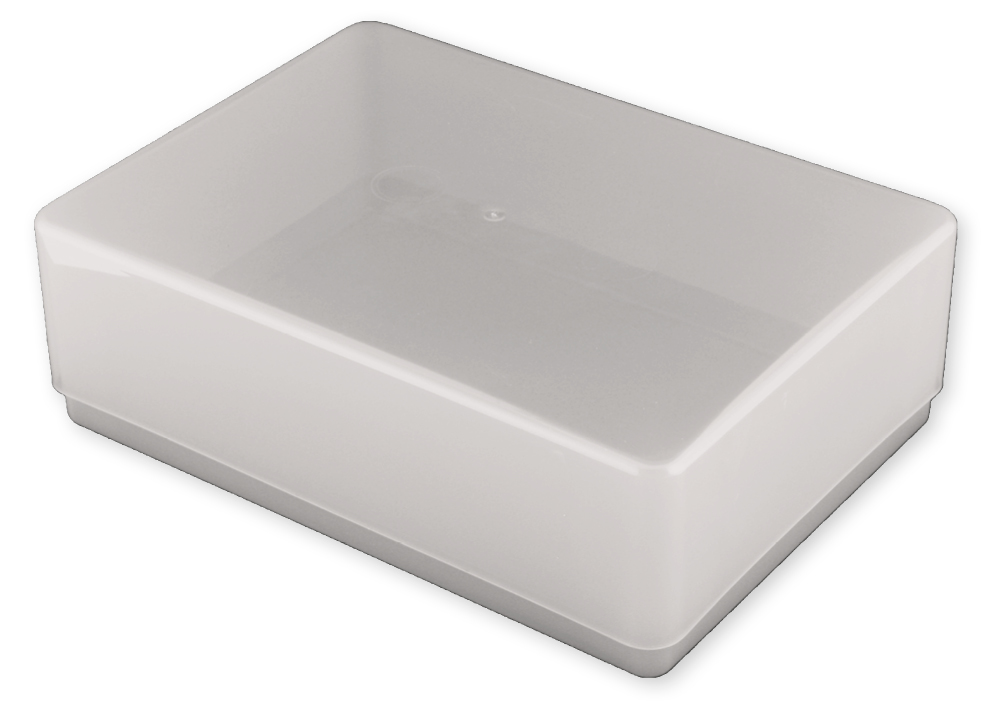 Kunststoff-Box A6, transparent farblos
