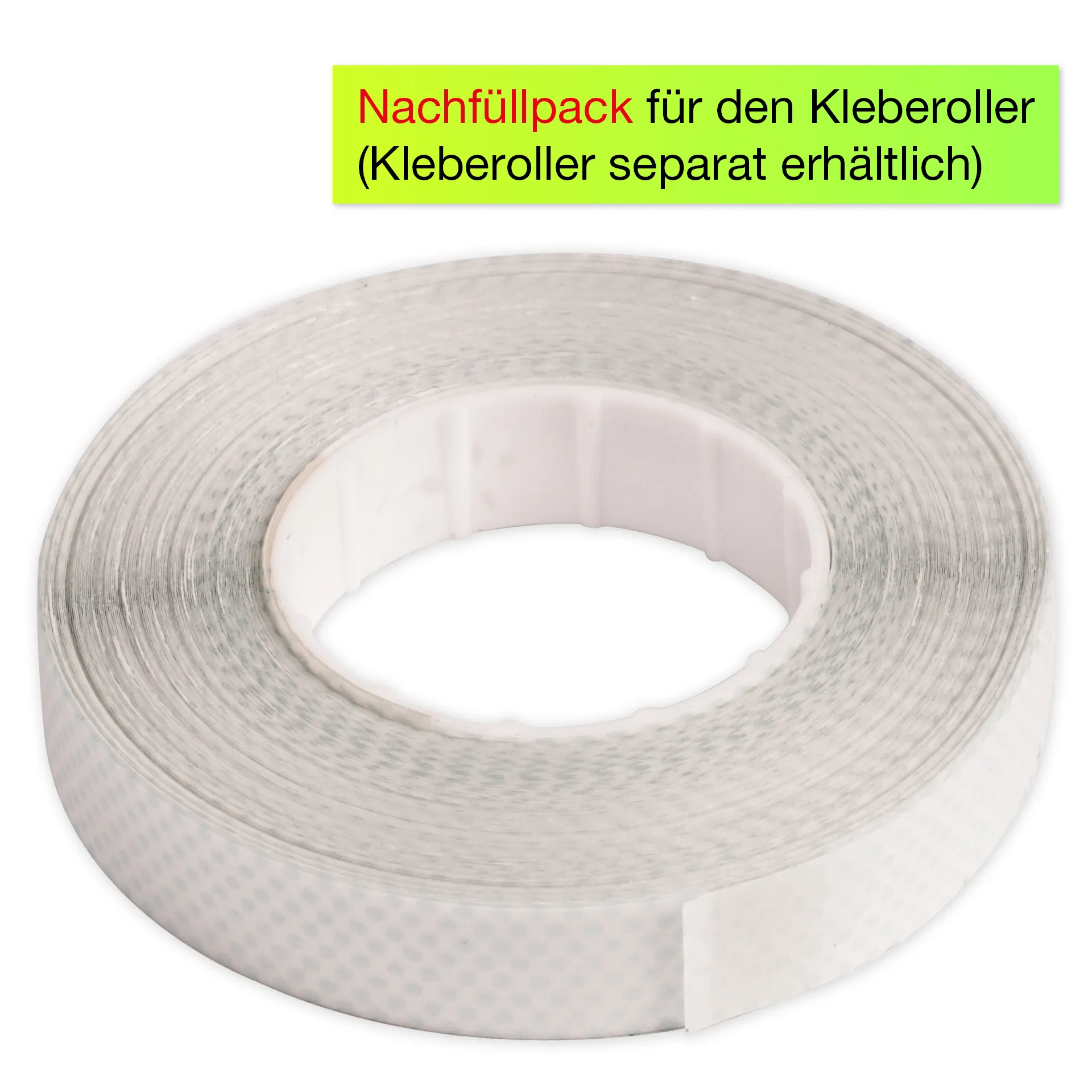 Nachfüllpack für Kleberoller im Spender, non-permanent, 15 m / 9 mm Nachfüllpack für Kleberoller im Spender, non-permanent, 15 m / 9 mm