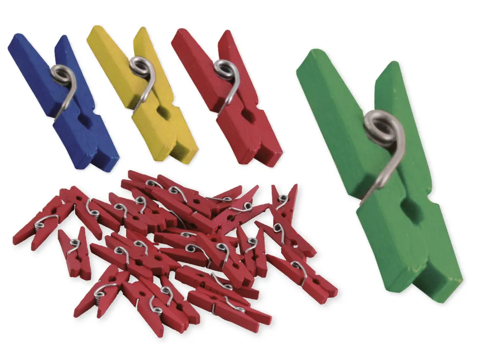 Holz-Klammern 25 mm, 50 Stück