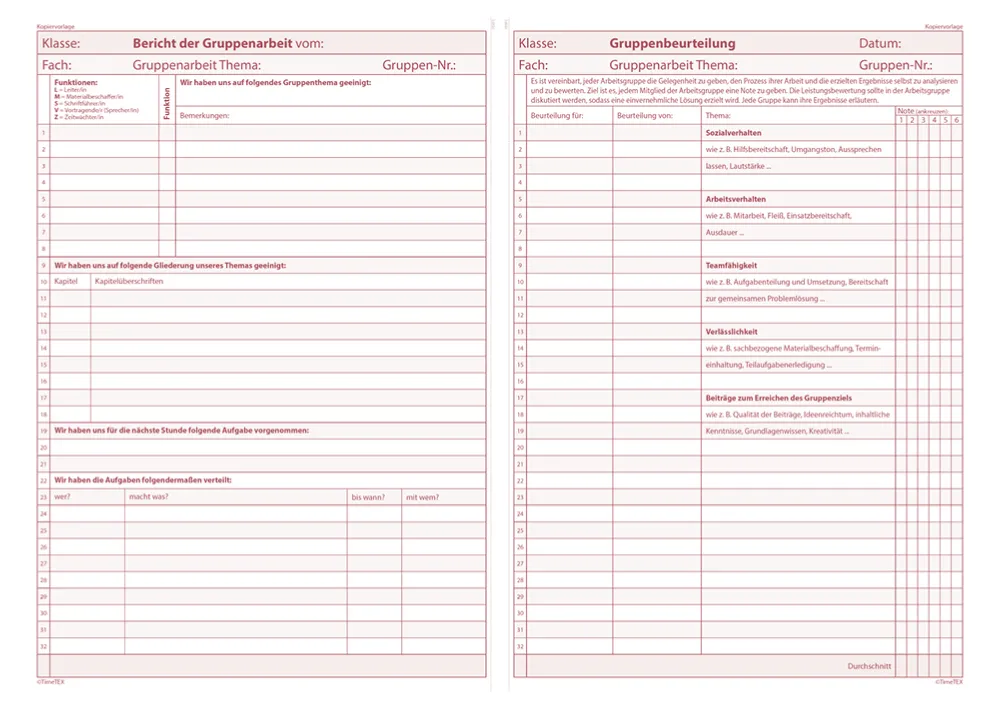 TimeTEX Heft Notizen A5 
