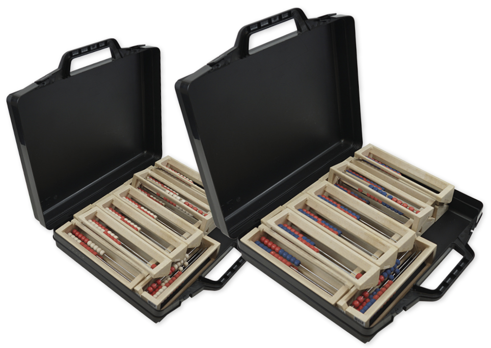 Klassensatz Rechenrahmen für 20-er Zahlenraum, 24-tlg., im Koffer Klassensatz Rechenrahmen für 20-er Zahlenraum, 24-tlg., im Koffer