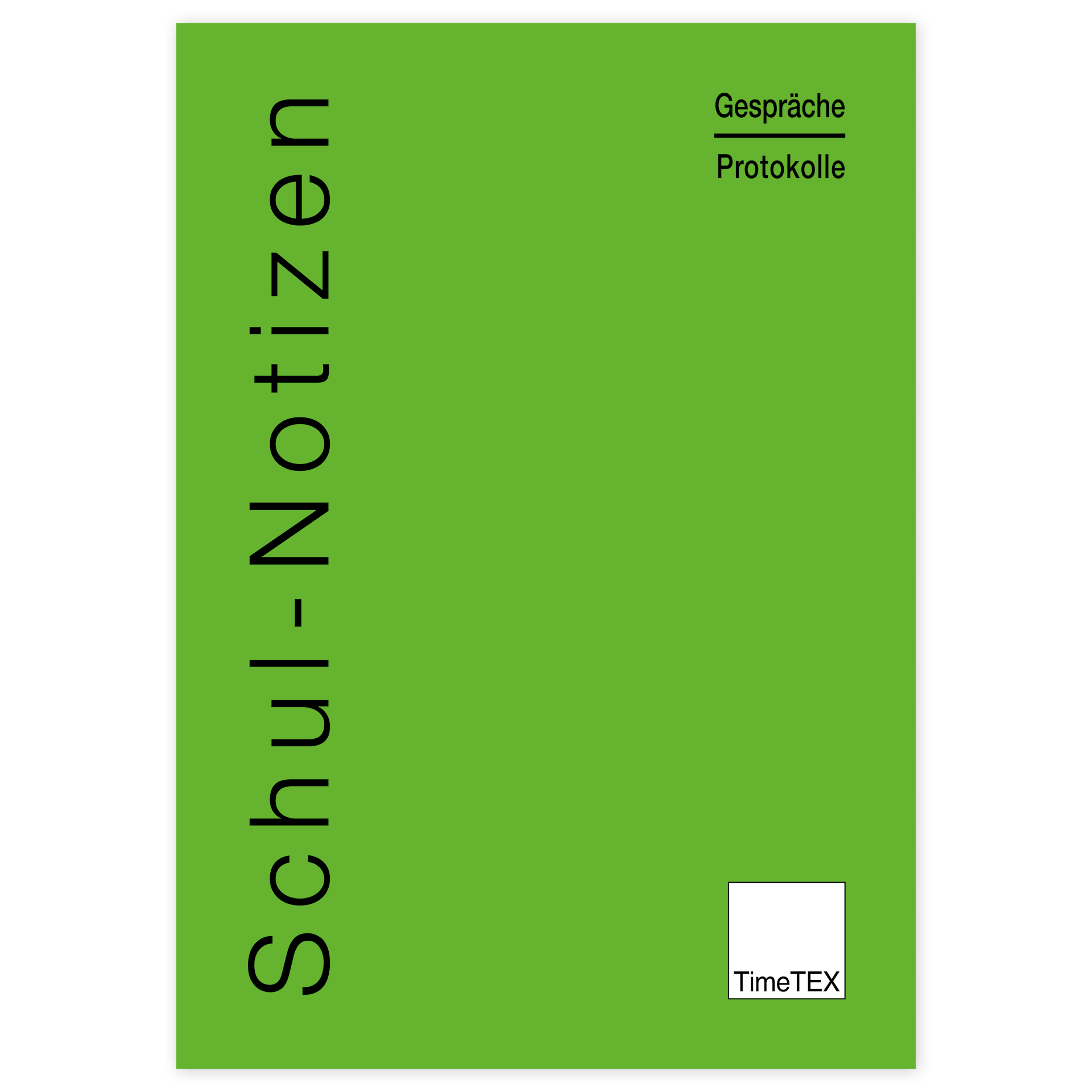 TimeTEX Heft Notizen A4 