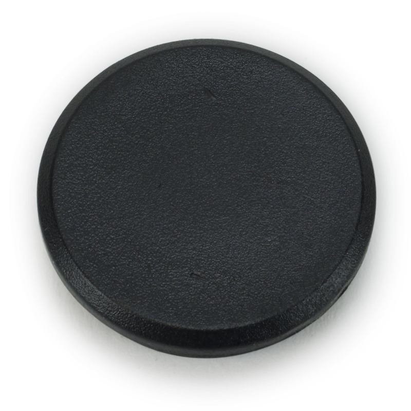 Set Haft-Magnete schwarz, 24 mm ø, 50-tlg.