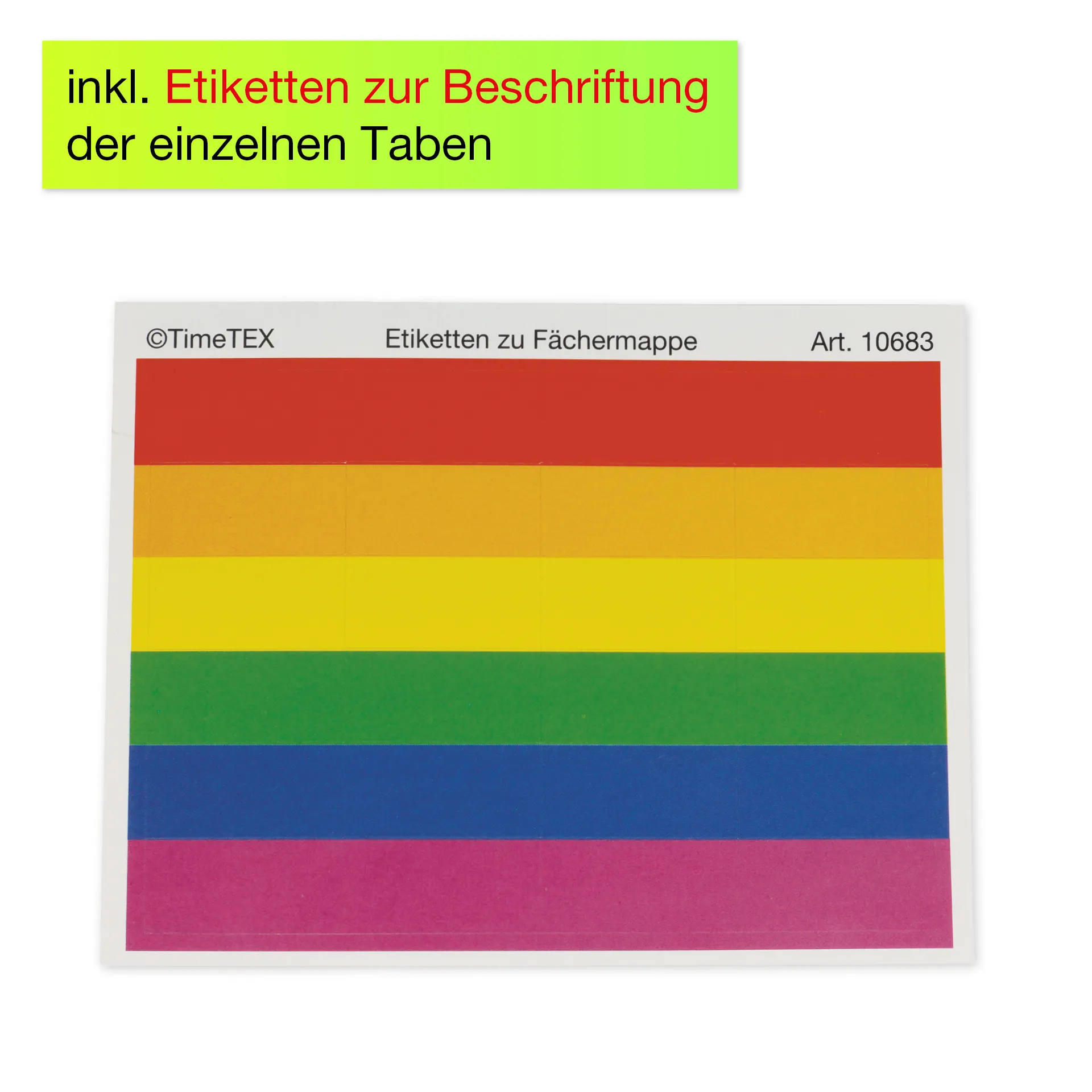 Fächer-Ablage-Registermappe A4-Plus Fächer-Ablage-Registermappe A4-Plus