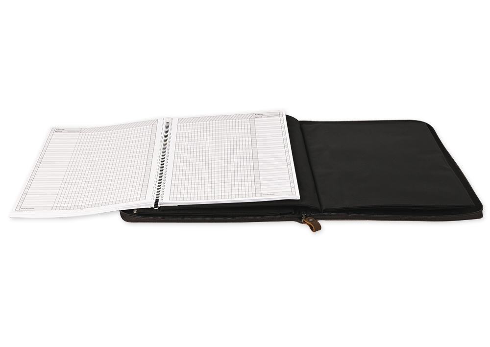Organizer aus Canvas "Mobiles Büro", für Tablet und Block Organizer aus Canvas "Mobiles Büro", für Tablet und Block