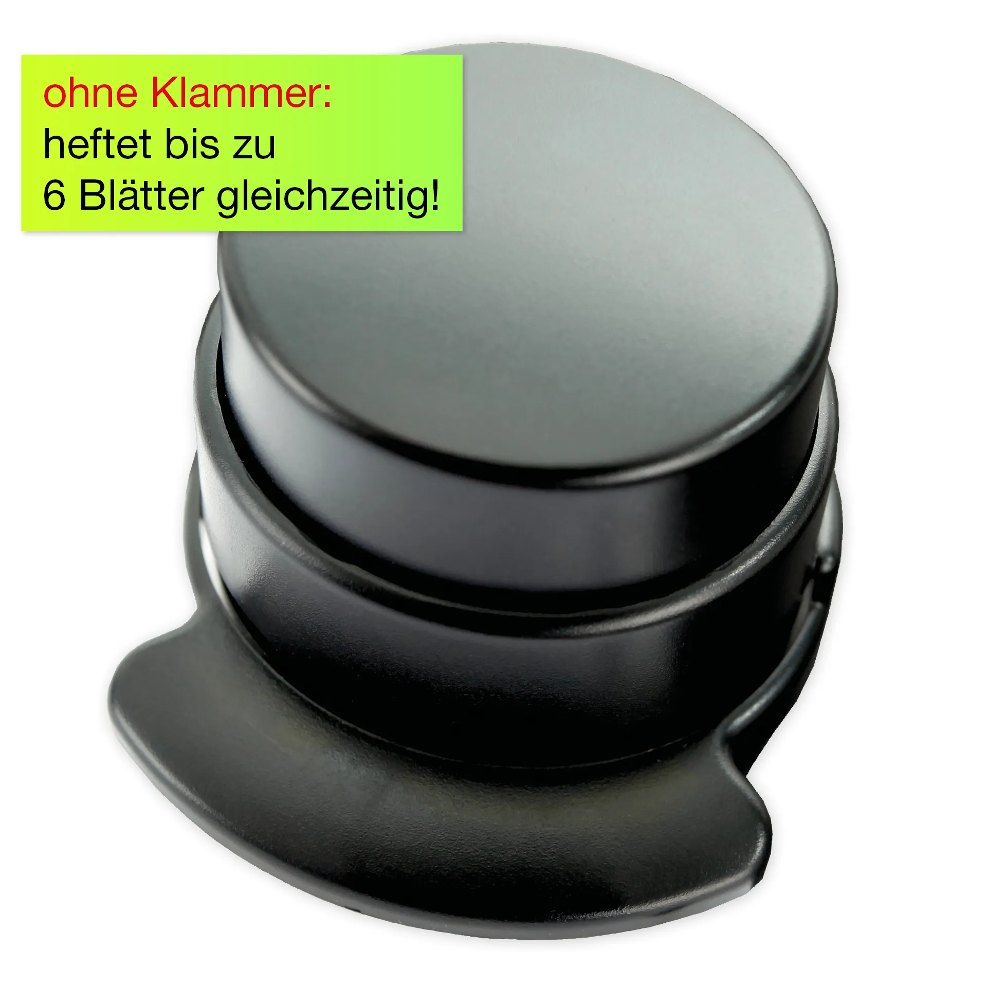 TimeTEX Heftgerät Klammerlos, rund