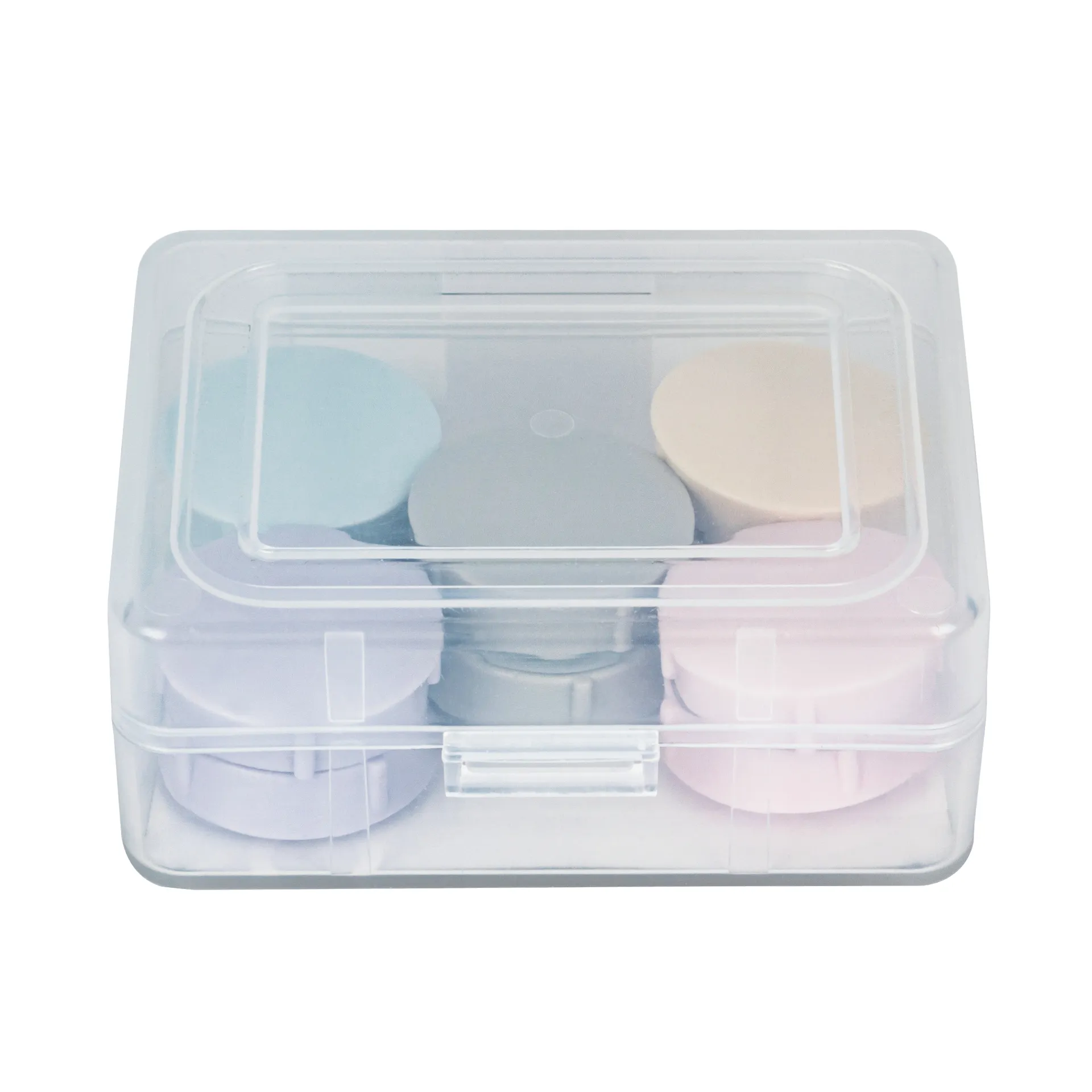 Set Haft-Magnete 27 mm ø in Box, 10-tlg., pastelfarben