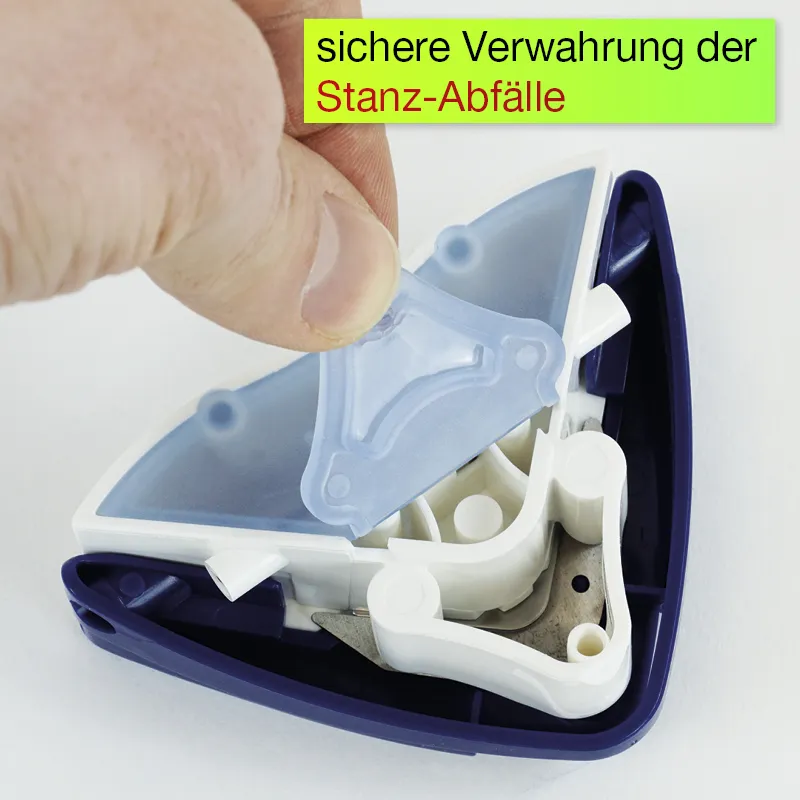 Eckabrunder Plus für Laminierfolien + Papier