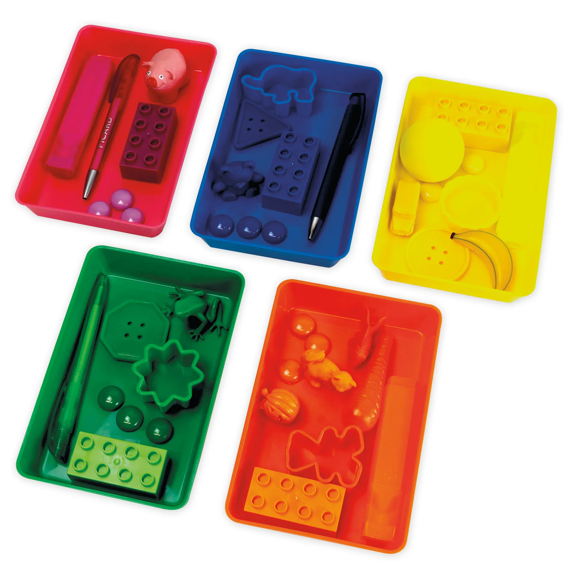 Set Materialschalen L, 5-tlg.