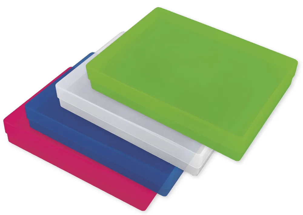 Kunststoff-Boxen A4-Plus, transparent