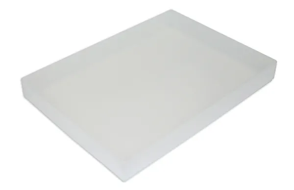 Kunststoff-Box A5 flach, transparent farblos