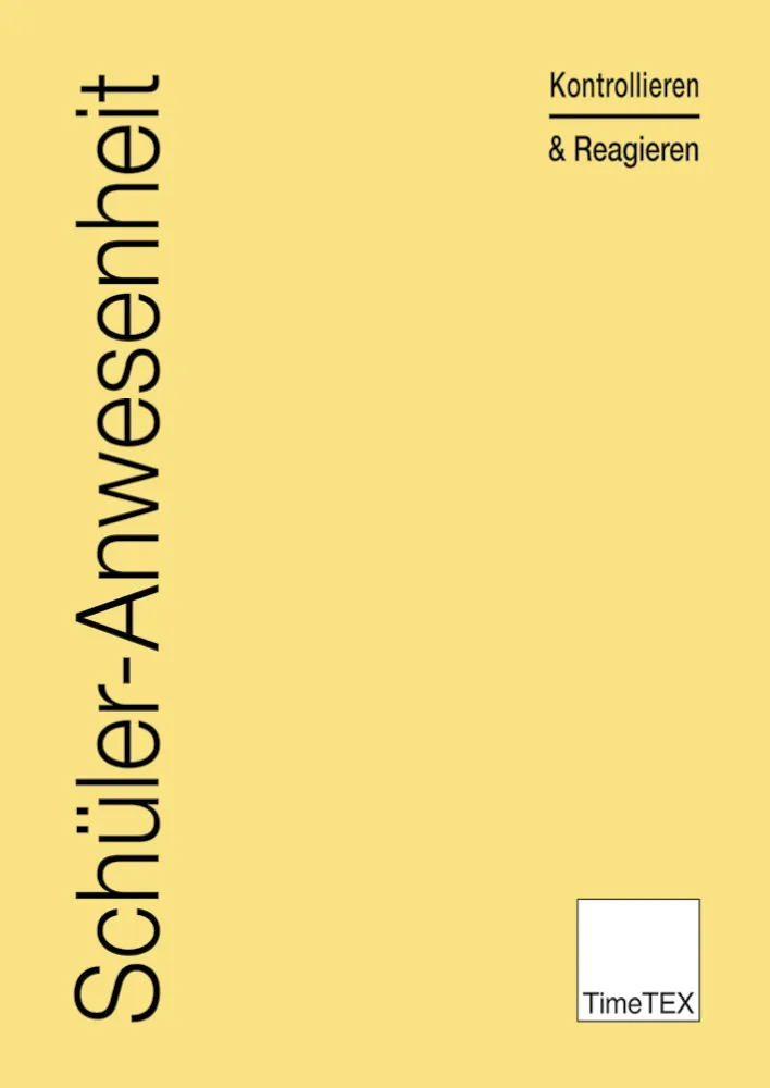 TimeTEX Heft Anwesenheit A4 