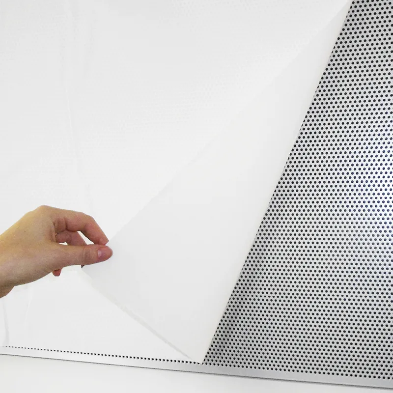 Whiteboard-Folie statisch, 20 m auf Rolle, weiß glänzend, abwischbar