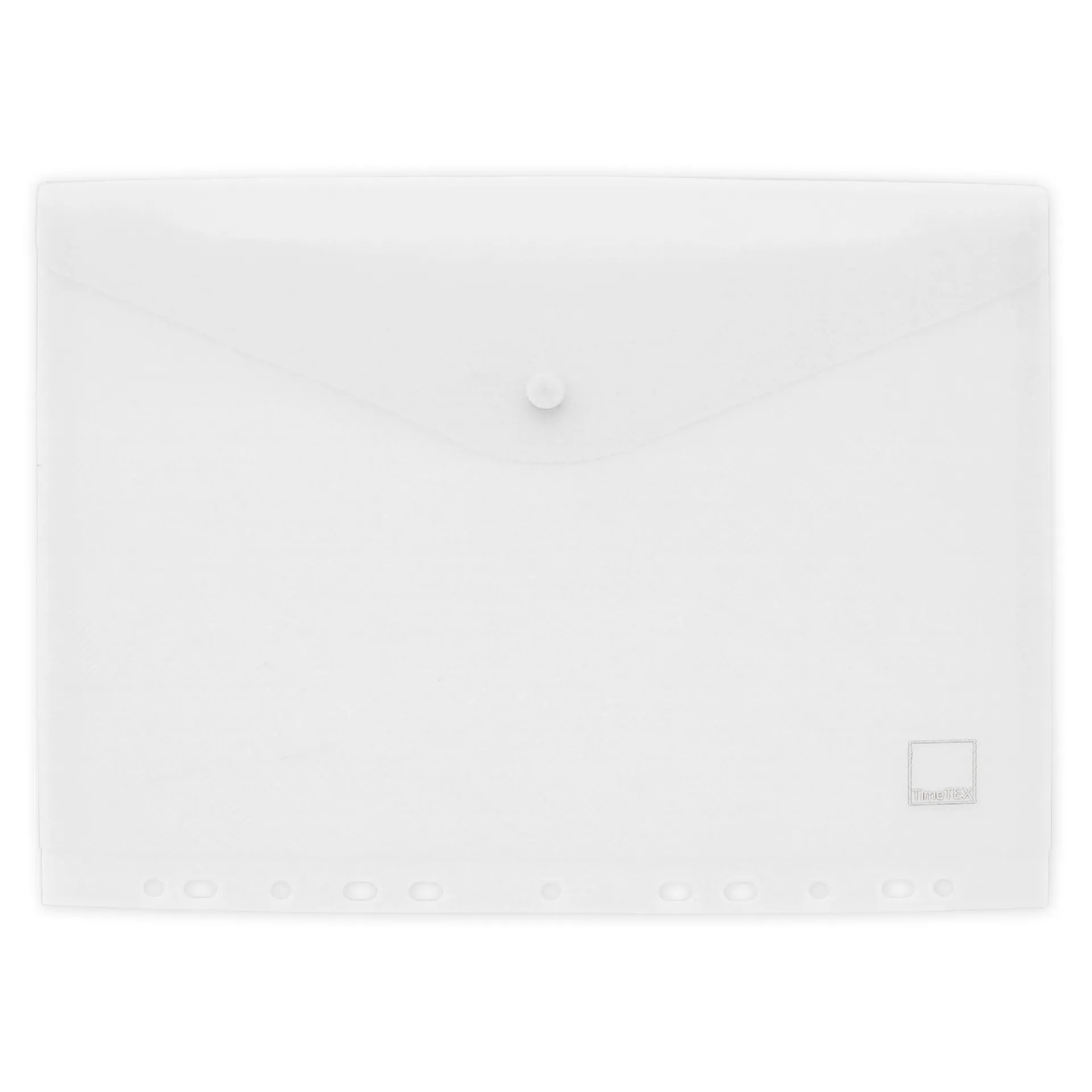 Set Dokumentenmappe A4 zum Abheften, 5-tlg., transparent farblos