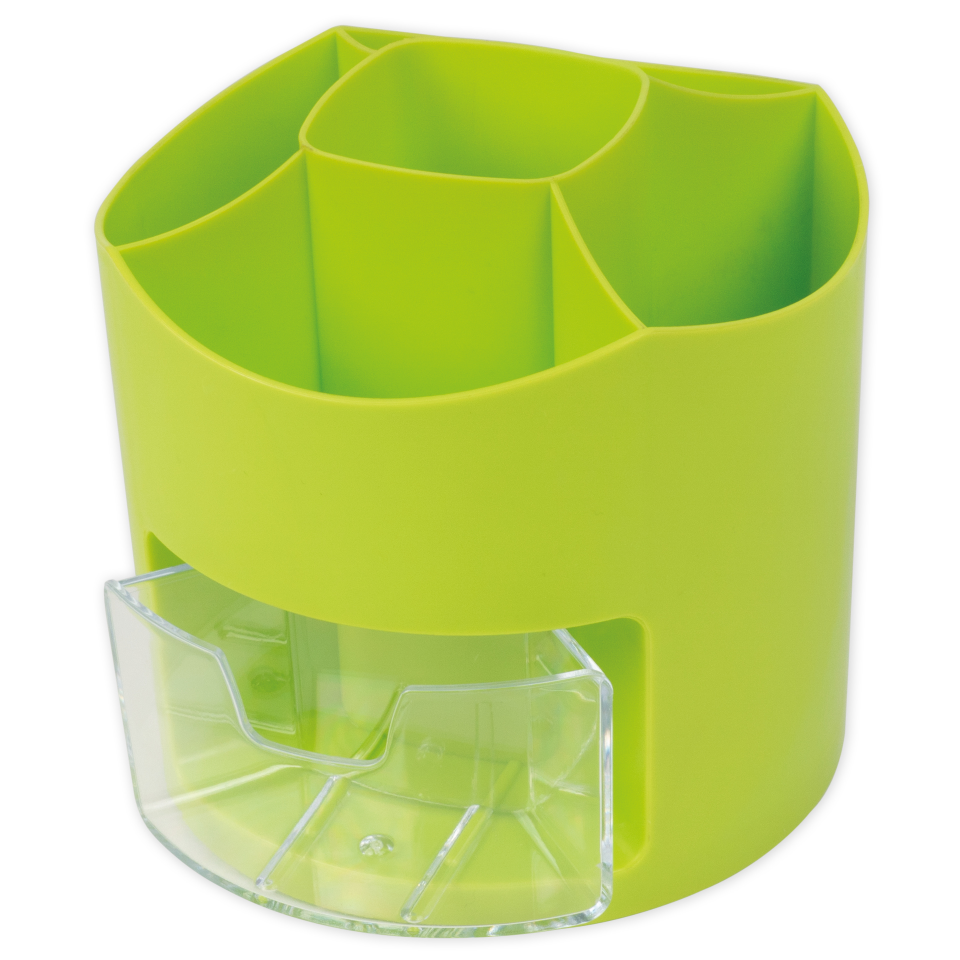 TimeTEX Tisch-Organizer mit Schubfach, drehbar, grün