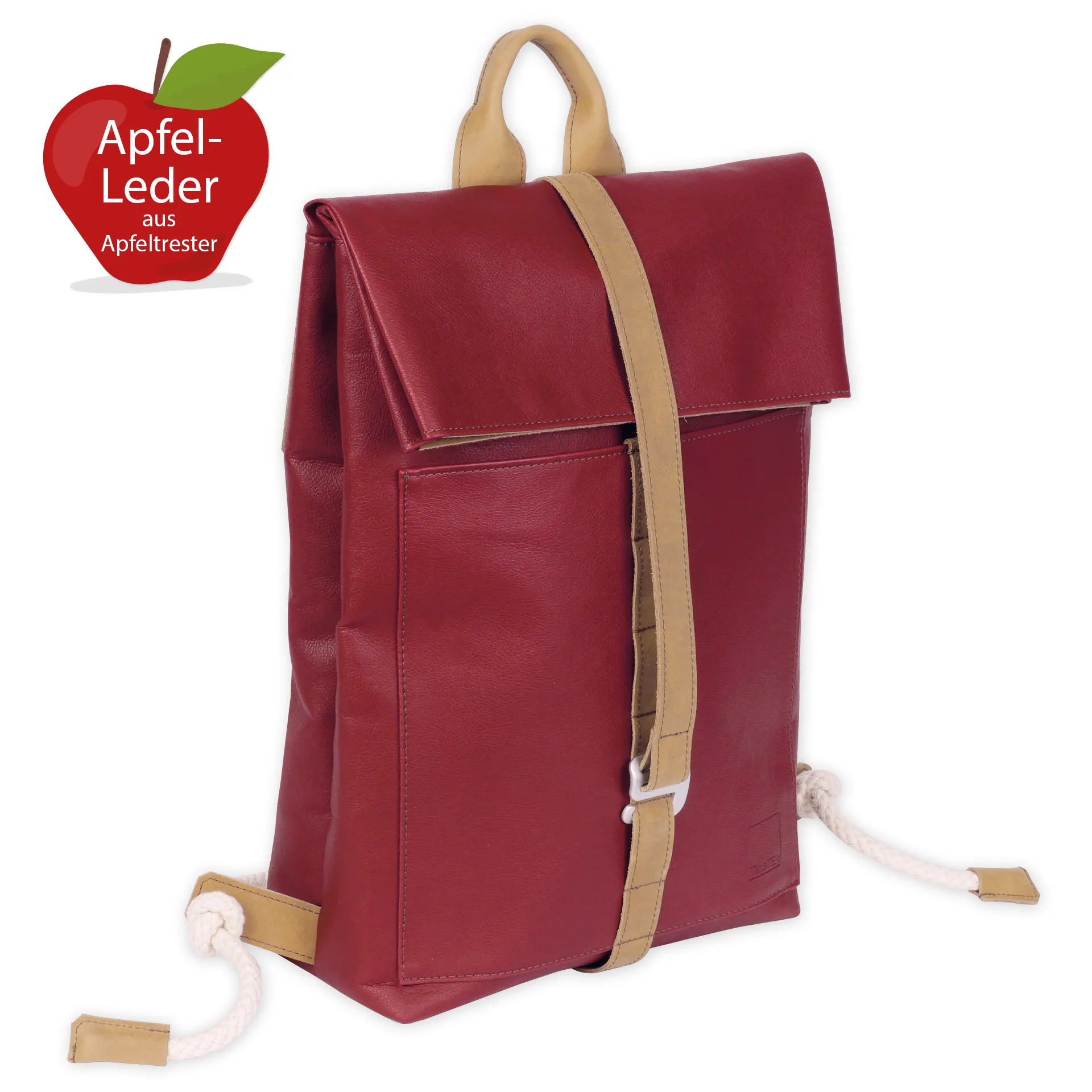 TimeTEX Business-Rucksack "Sacci Pure" aus Apfelleder