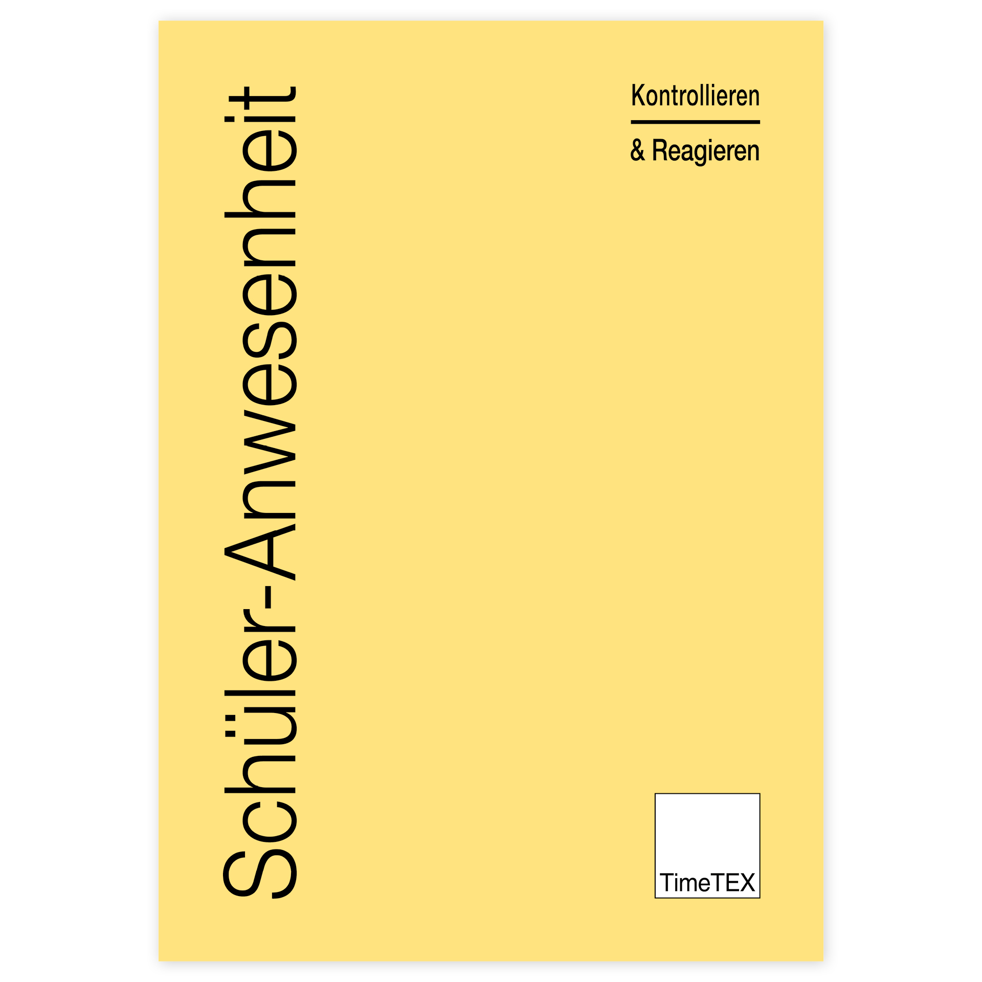 TimeTEX Heft Anwesenheit A4 