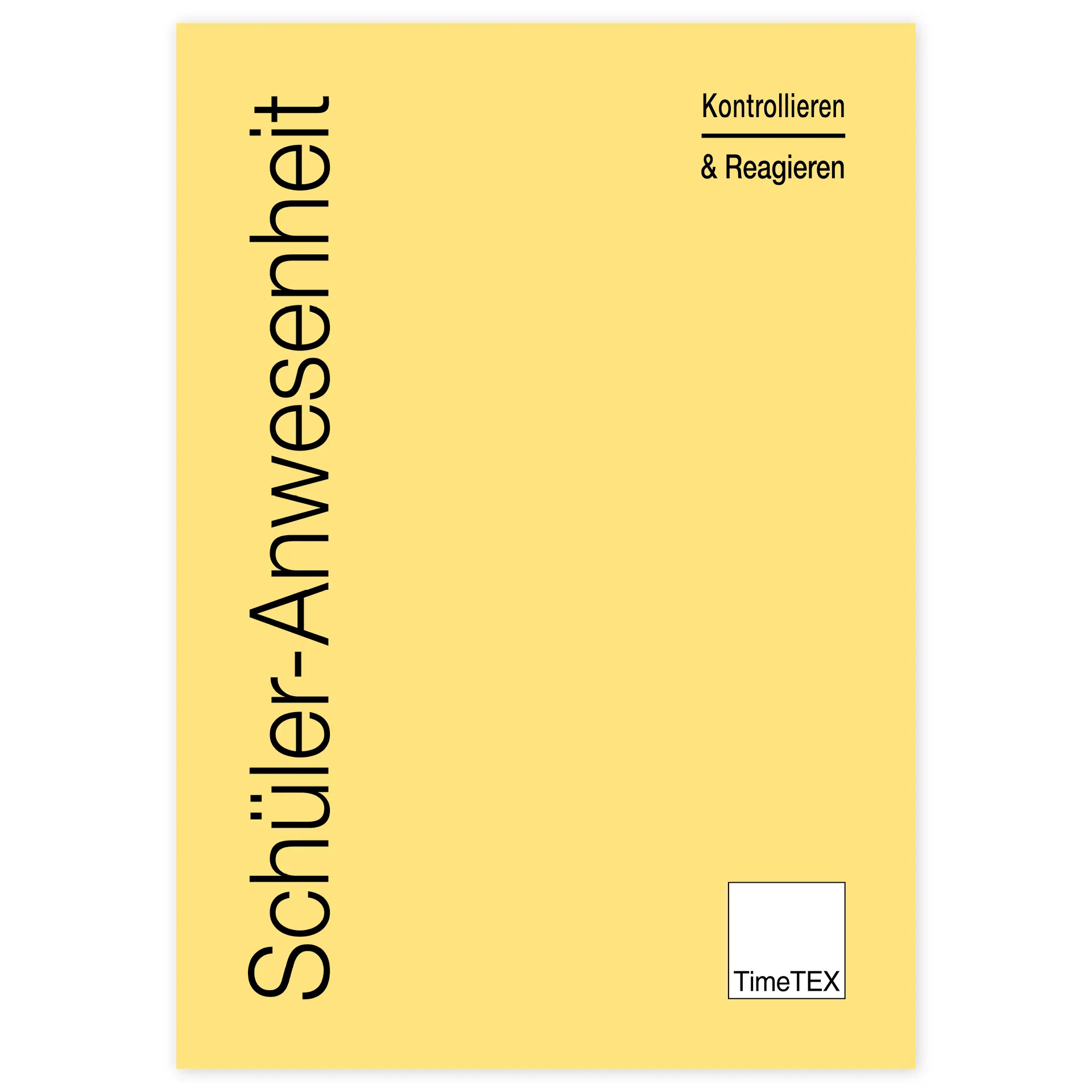 TimeTEX Heft Anwesenheit A4 