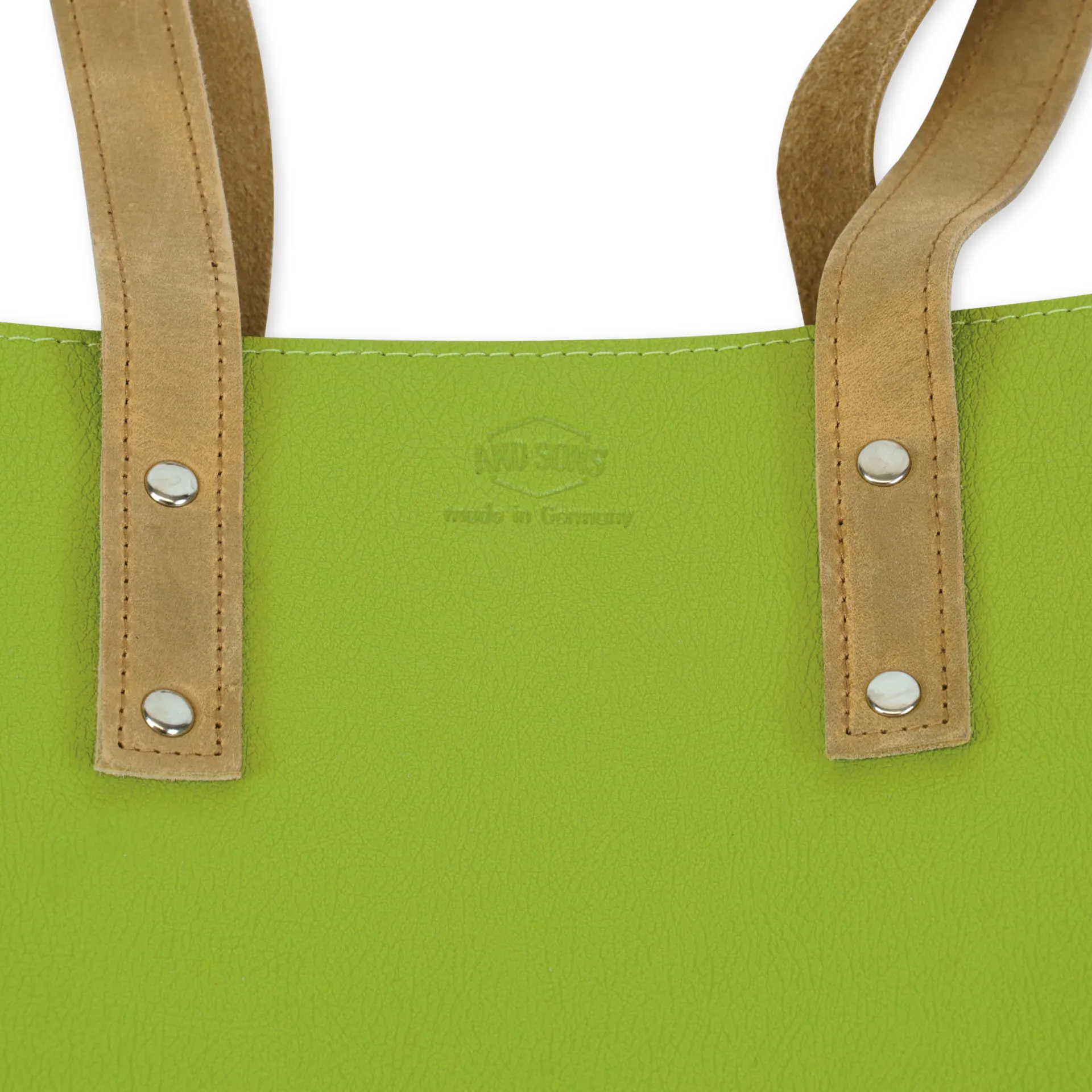 Schultertasche "Mali" aus Apfelleder Schultertasche "Mali" aus Apfelleder