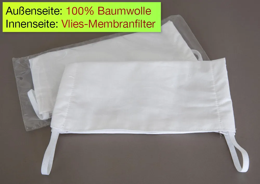 Alltags-Gesichtsmaske mit Membranfilter L (Erwachsene)